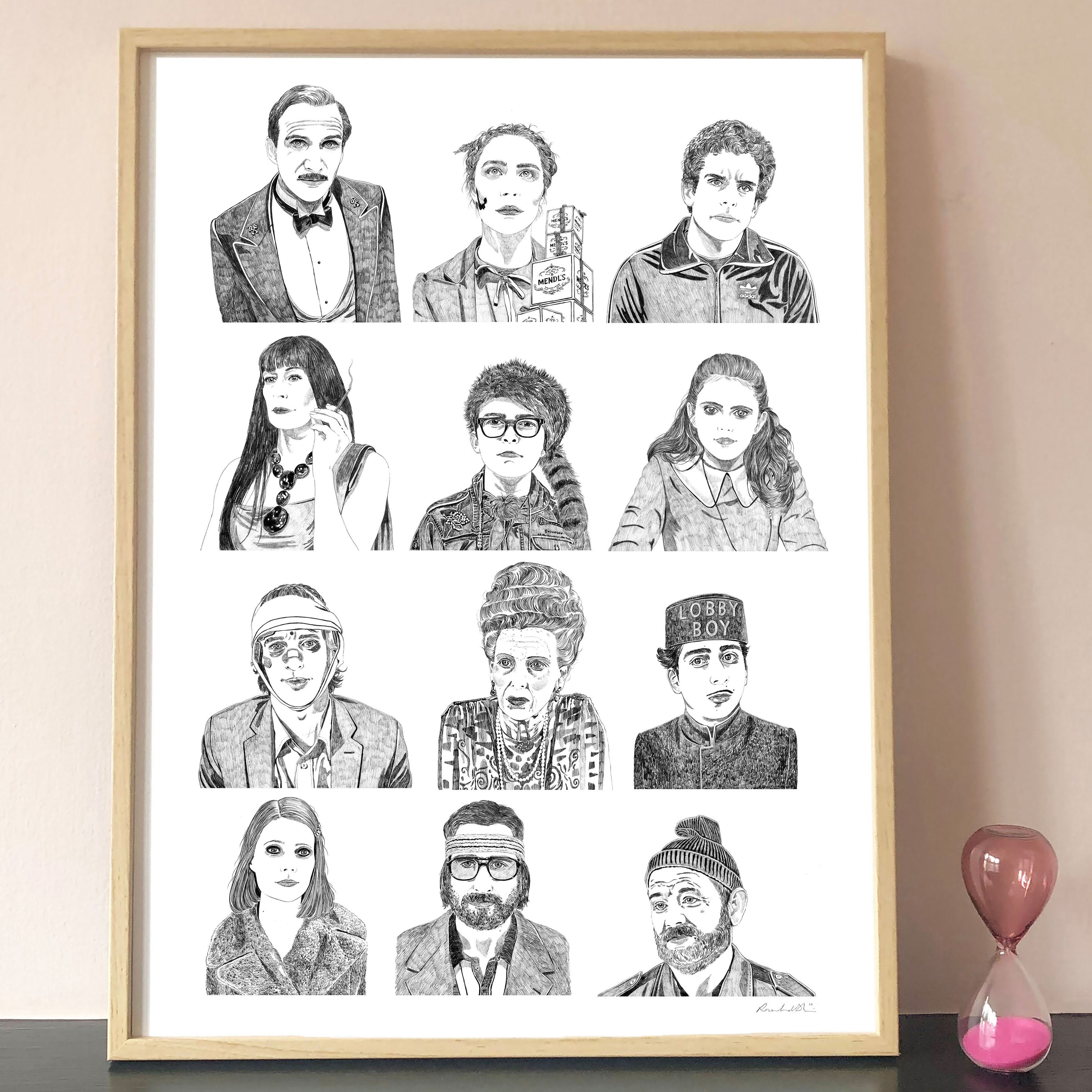 Wes Anderson Collection Print