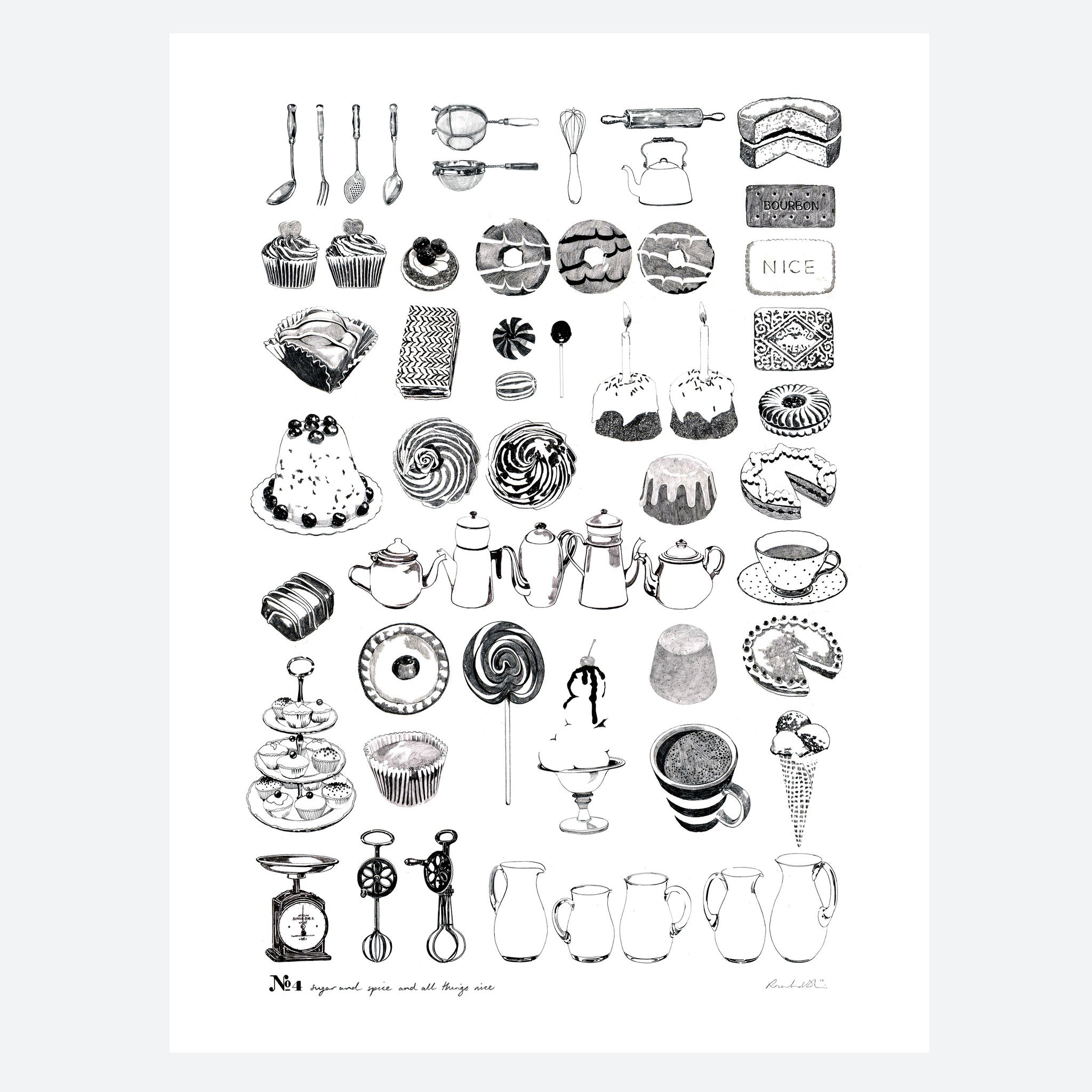 Sugar And Spice... Print