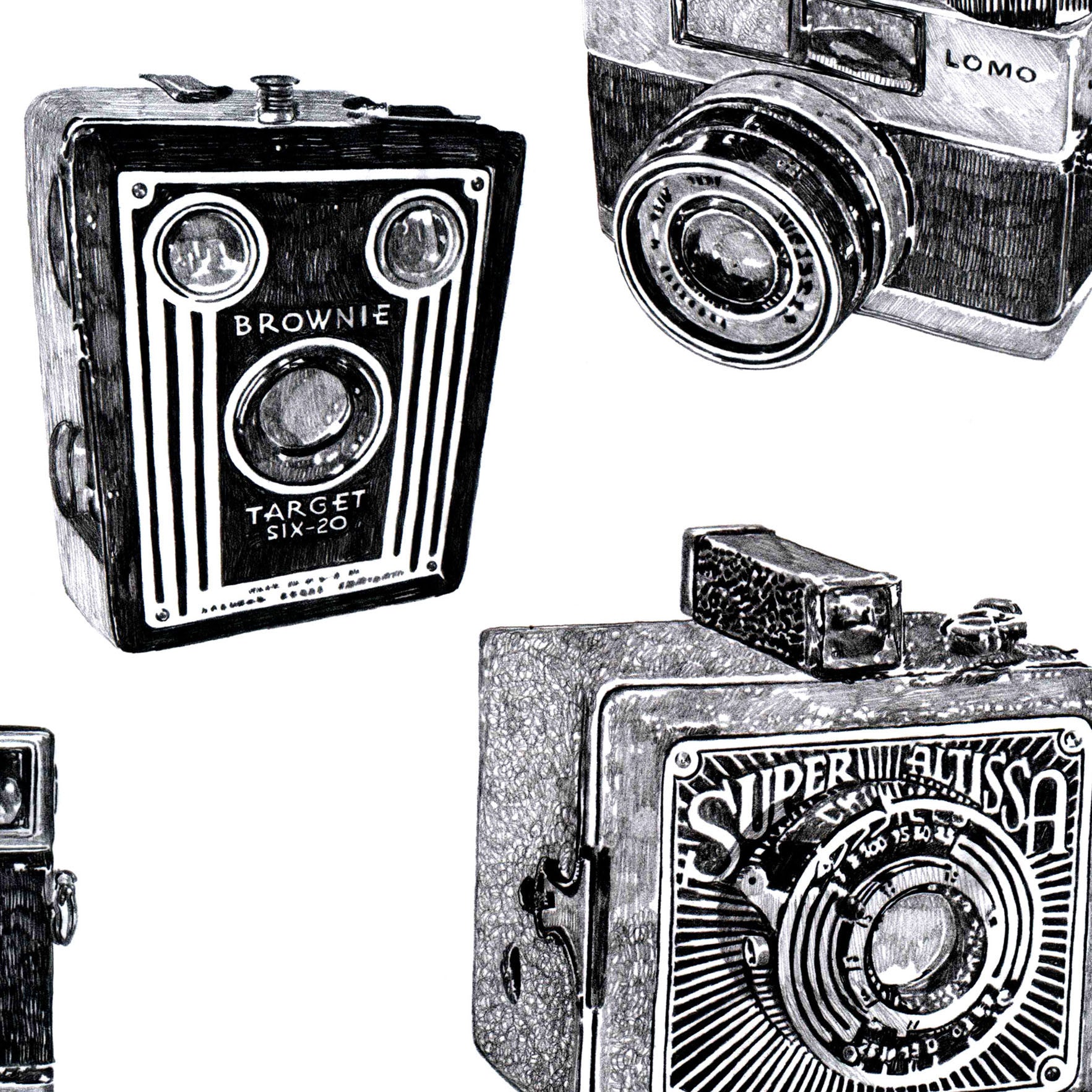 Vintage Camera Print