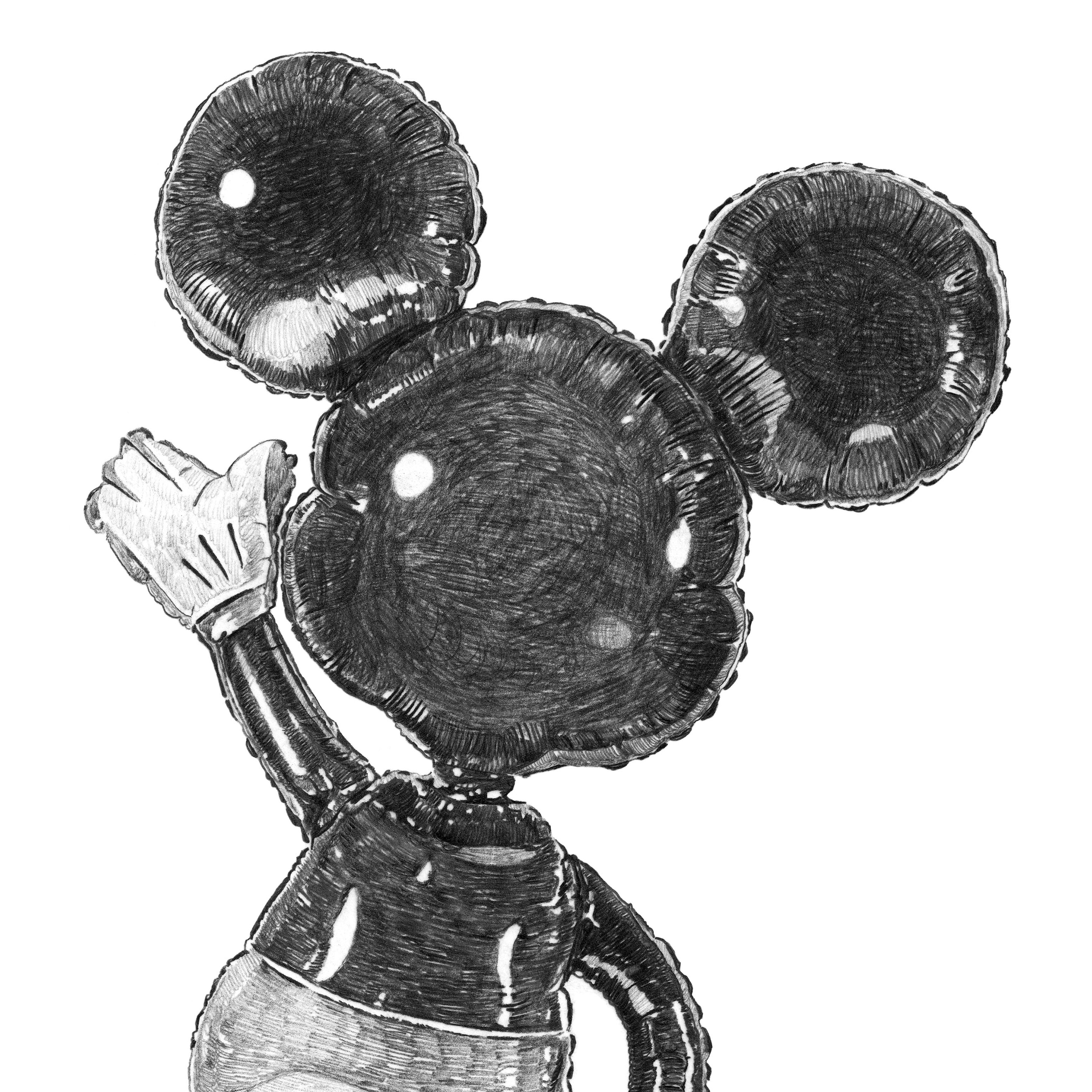 Mickey Balloon Print
